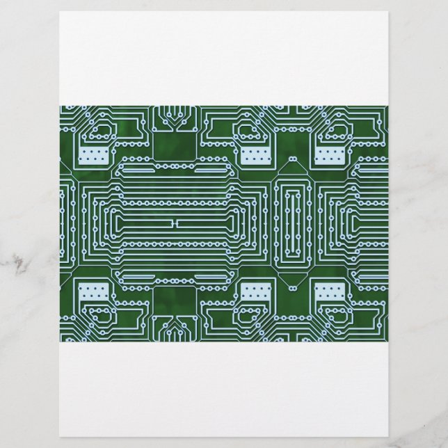 Circuit Board Background Flyer (Front)