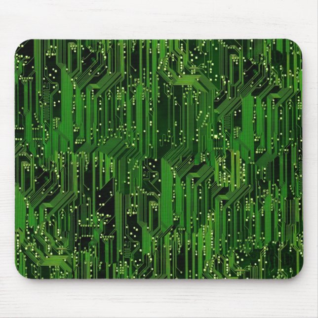 Circuit board background mouse mat (Front)