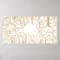 Circuit board background wallpaper