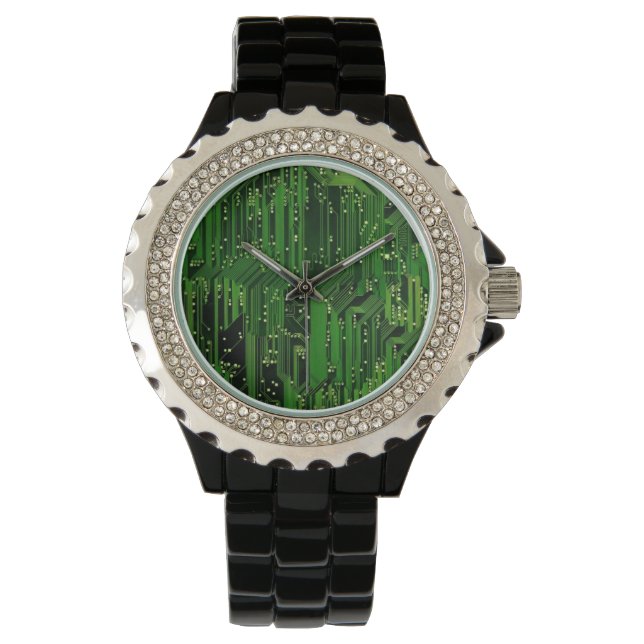 Circuit board background watch (Front)