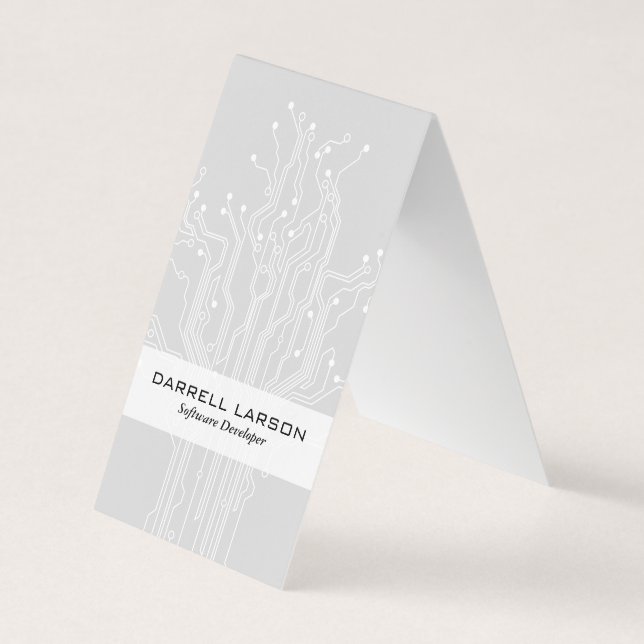 Circuit Board Business Card (Front)