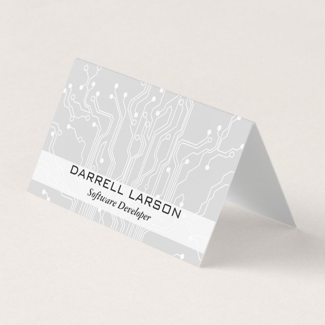 Circuit Board Business Card (Front)