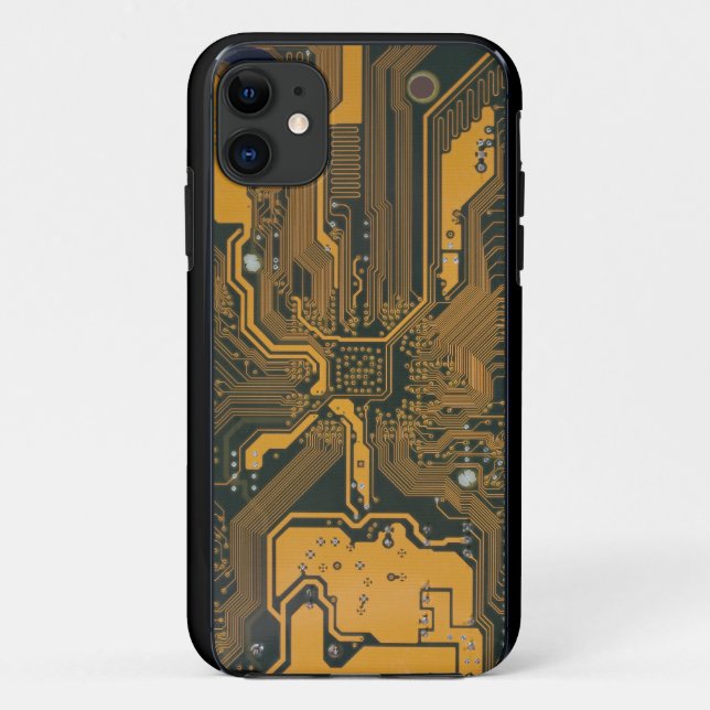 Circuit Board Case-Mate iPhone Case (Back)