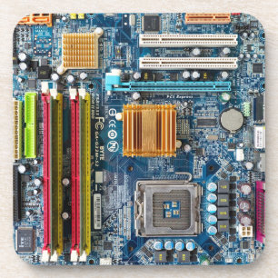 Circuit board coaster