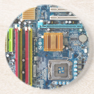 Circuit board coaster