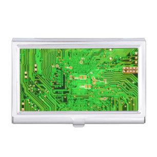 Circuit Board Design Business Card Holder