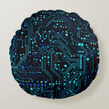 Circuit Board design illustration Cushion