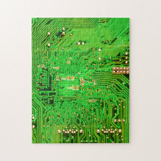 Circuit Board Design Jigsaw Puzzle (Vertical)