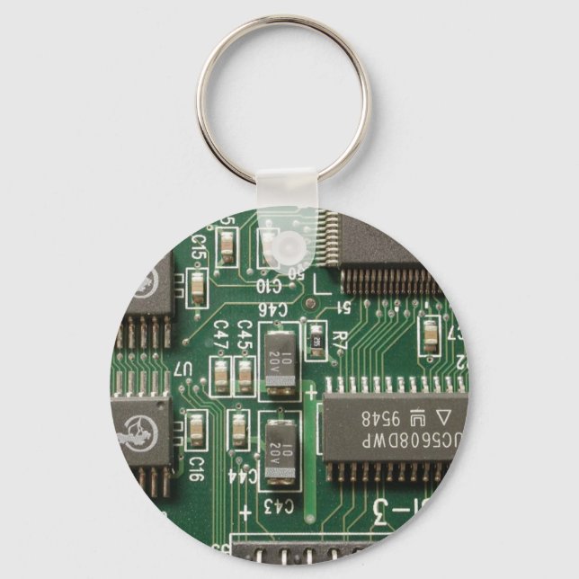 Circuit Board Design Key Ring (Front)