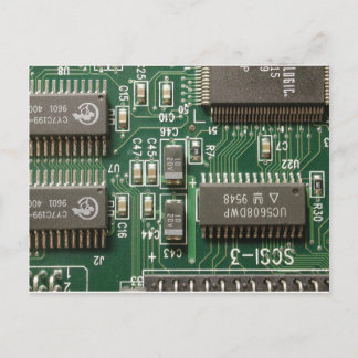 Circuit Board Design Postcard