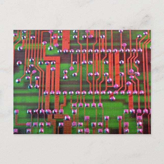 Circuit board design postcard (Front)