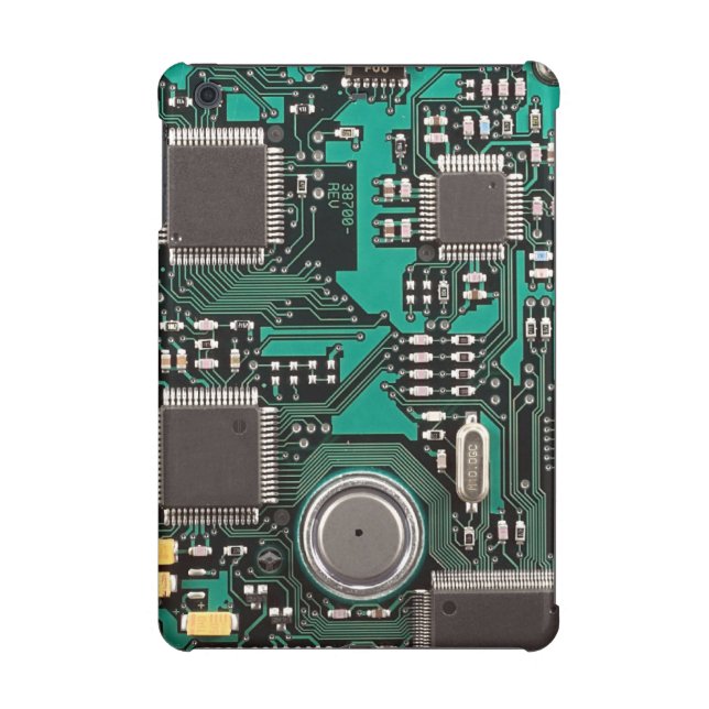 Circuit board iPad mini retina cover (Back)