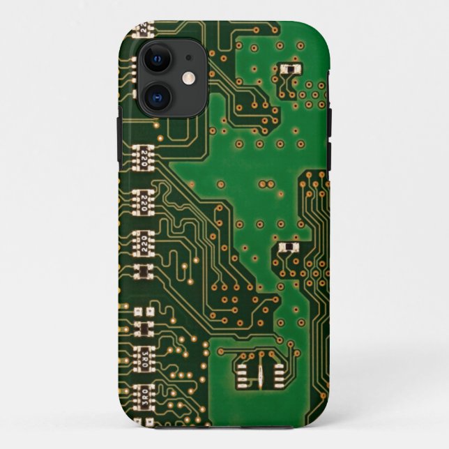 Circuit board iPhone 5 case (Back)