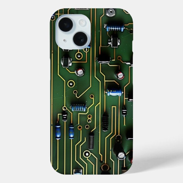 Circuit Board iPhone / iPad case (Back)