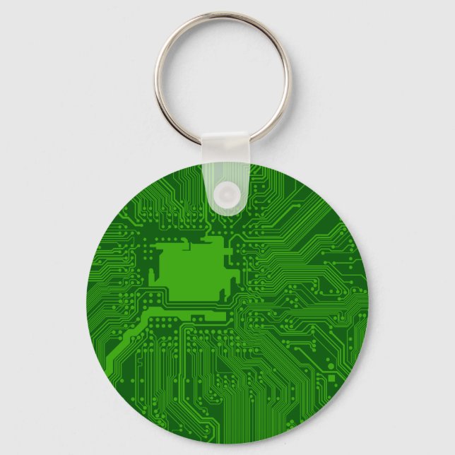 Circuit Board Key Ring (Front)