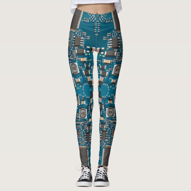 Circuit board leggings (Front)