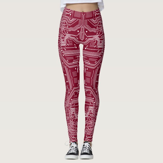 Circuit board leggings (Front)
