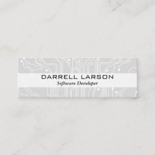Circuit Board Mini Business Card