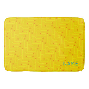 Circuit Board Modern Computer Wiz Kid Bath Fun Bath Mat