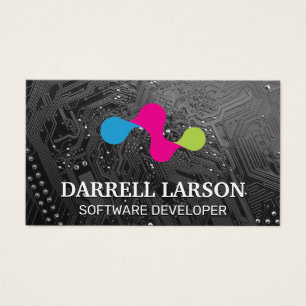 Circuit Board   Modern Tech Logo