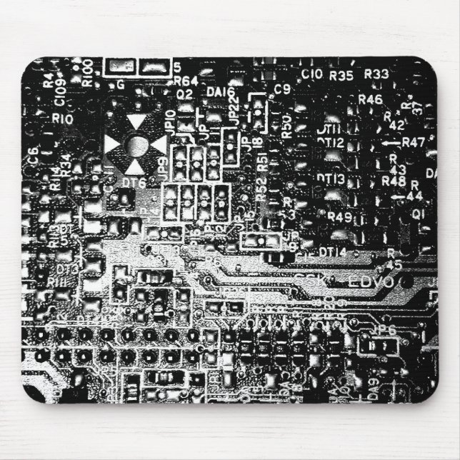 Circuit Board Mouse Mat (Front)