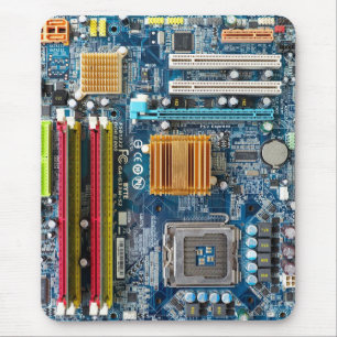 Circuit board mouse mat