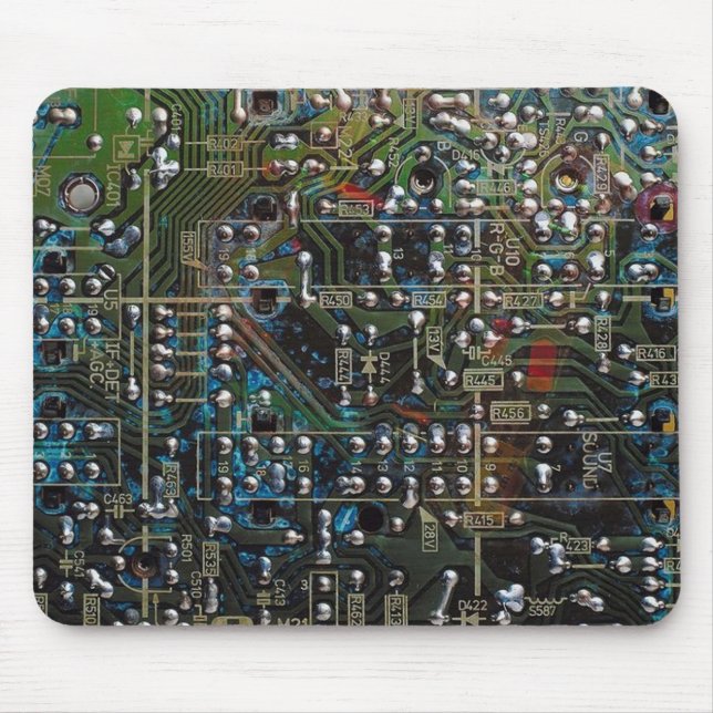 Circuit Board Mouse Mat (Front)