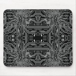 Circuit board mouse mat