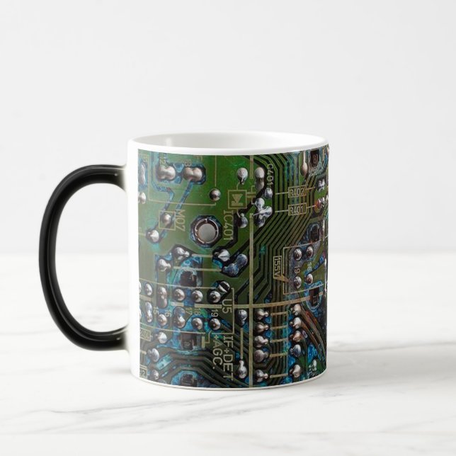 Circuit Board Mug (Left)