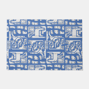 Circuit board pattern doormat