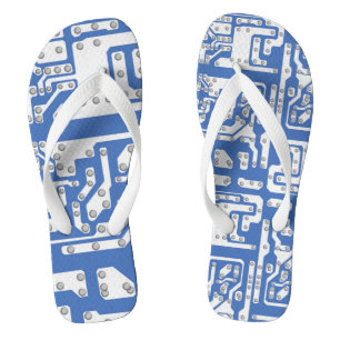 Circuit board pattern flip flops