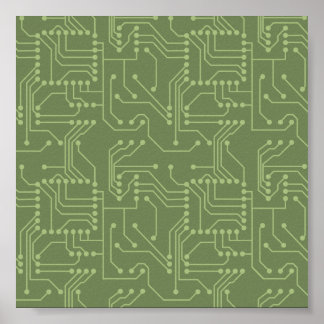 Circuit Board Poster