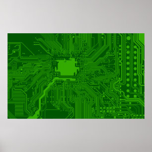 Circuit Board Poster