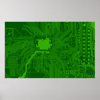 Circuit Board Poster