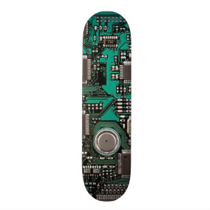 Circuit board skateboard