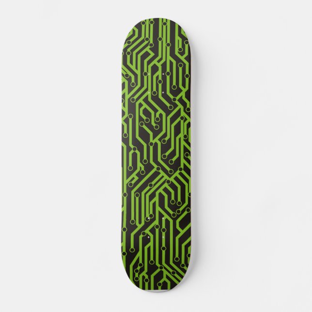 Circuit Board Skateboard (Front)