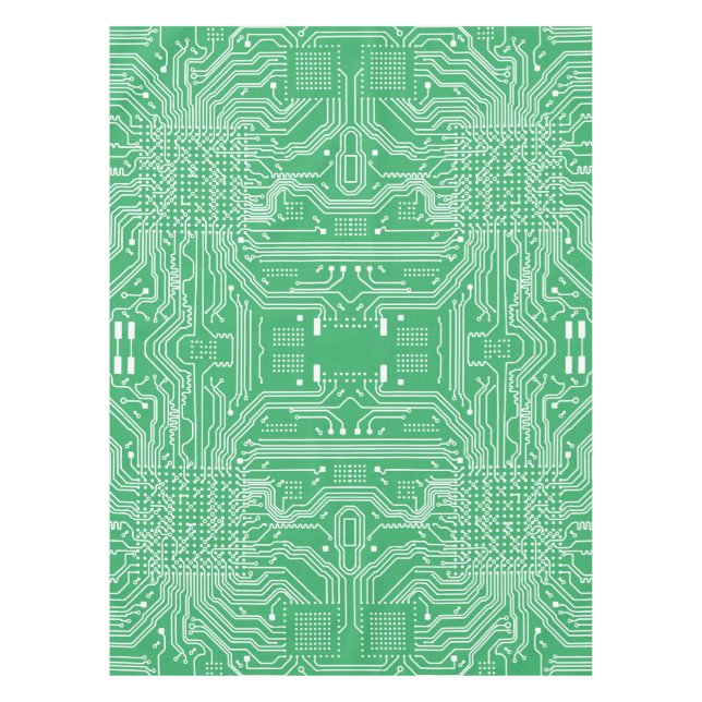 Circuit board tablecloth (Front)