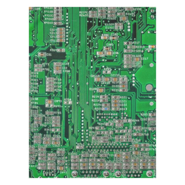 Circuit Board Tablecloth (Front)