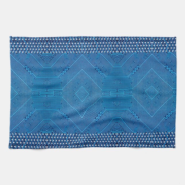 Circuit board tea towel (Horizontal)