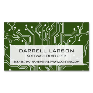 Circuit Board   Technology Magnetic Business Card