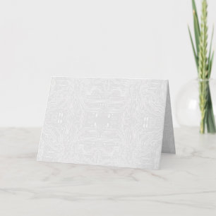 Circuit board thank you card