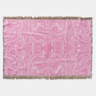 Circuit board throw blanket