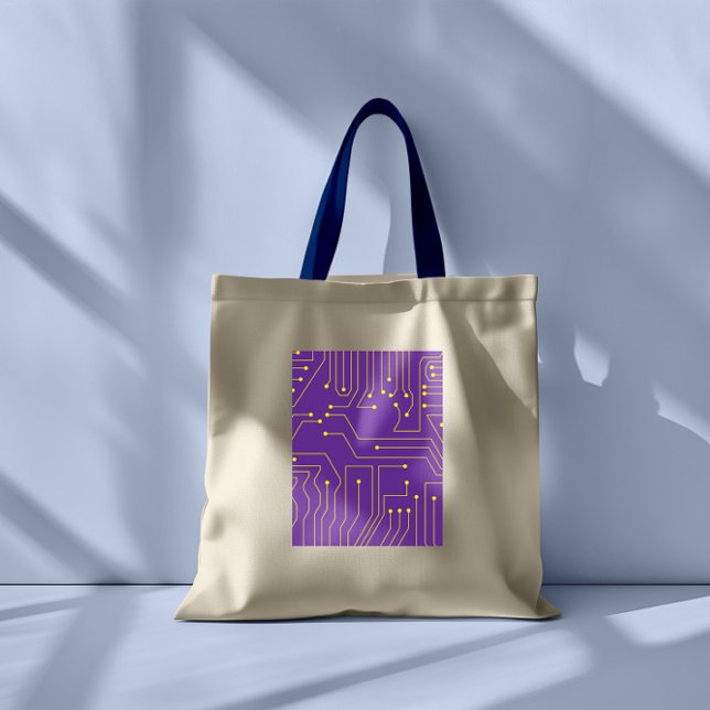 Circuit Board Tote Bag (Creator Uploaded)