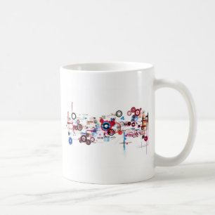 Circuit Board - White Coffee Mug