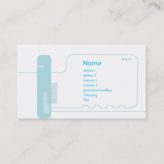 Circuit - Business Business Card (Front)