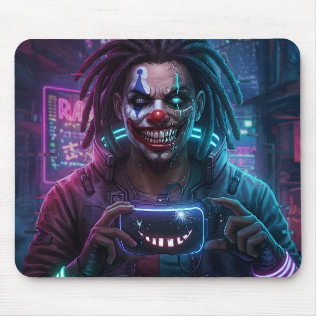 Circuit Clown  Mouse Mat (Front)