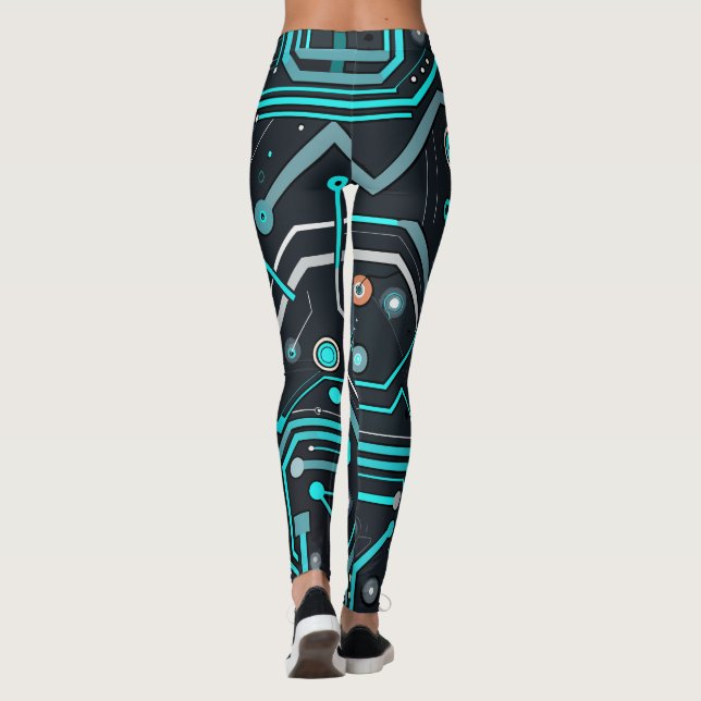 Circuit Couture Leggings (Back)