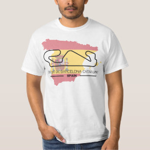 Circuit De Barcelona Formula 1 T-shirt