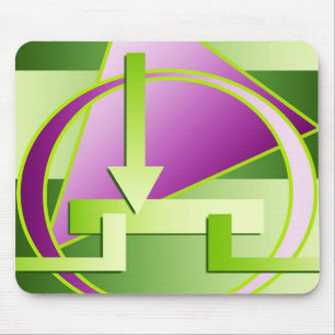 "Circuit Diagram" digital art print Mouse Mat