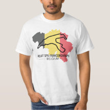 Circuit Francorchamps For Formula 1 fans T-Shirt
